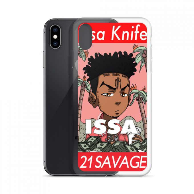 Issa Knife 21 Savage Custom iPhone X Case