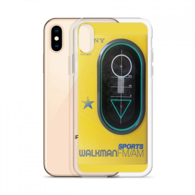 Classic Sport Walkman Custom iPhone X Case