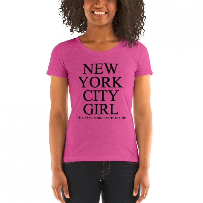 New York City Fashion Girl Women T Shirt