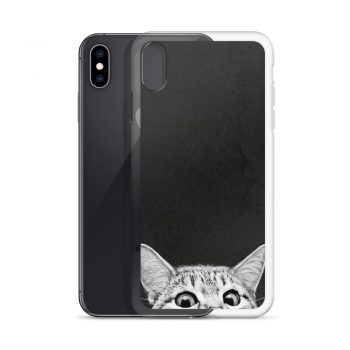 Cute Sleep Cat Custom iPhone X Case