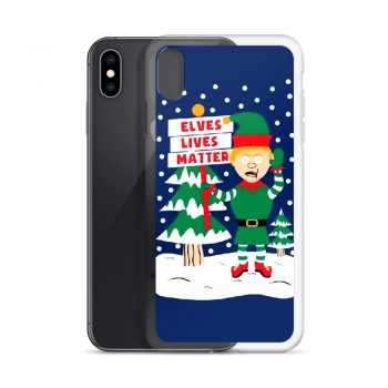 Elves Lives Matter Christmas Custom iPhone X Case