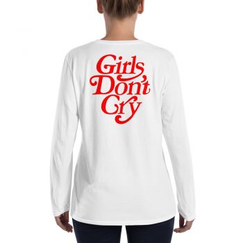 Girls Don't Cry Women Long Sleeve T Shirt back