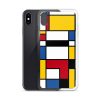 Mondrian Colorful Custom iPhone X Case