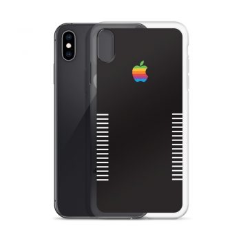 Vintage Black Apple iPhone X Case