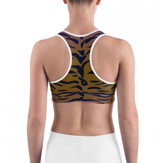 Awesome Tiger Pattern Sports bra