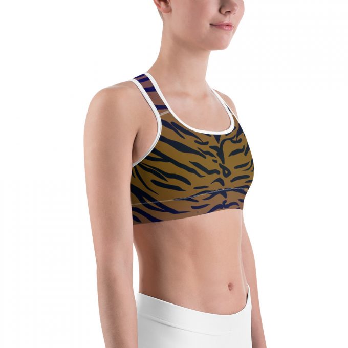 Awesome Tiger Pattern Sports bra