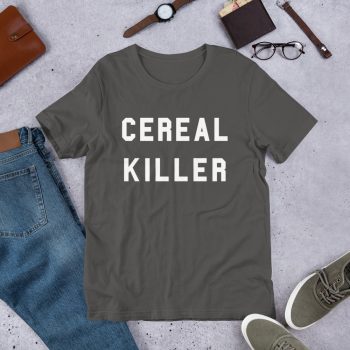 Cool Cereal Killer Unisex T Shirt