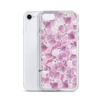 Cool Floral Purple Custom iPhone X Case