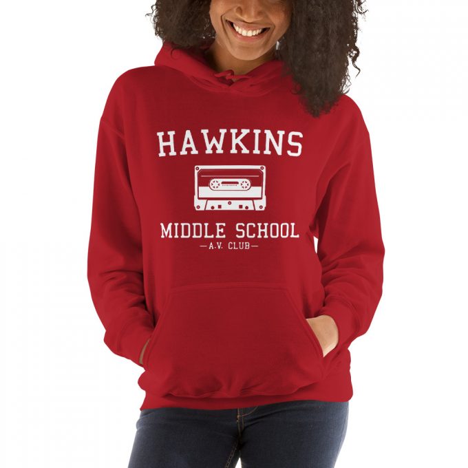 Hawkins Middle School Stranger Things Hoodie