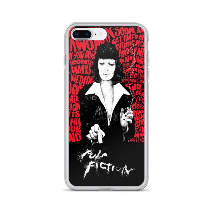 Mia Wallace Pulp Fiction Classic Movie Custom iPhone X Case