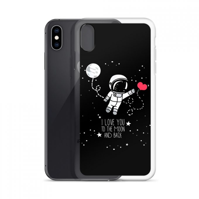 I Love You To The Moon And Back Custom iPhone X Case