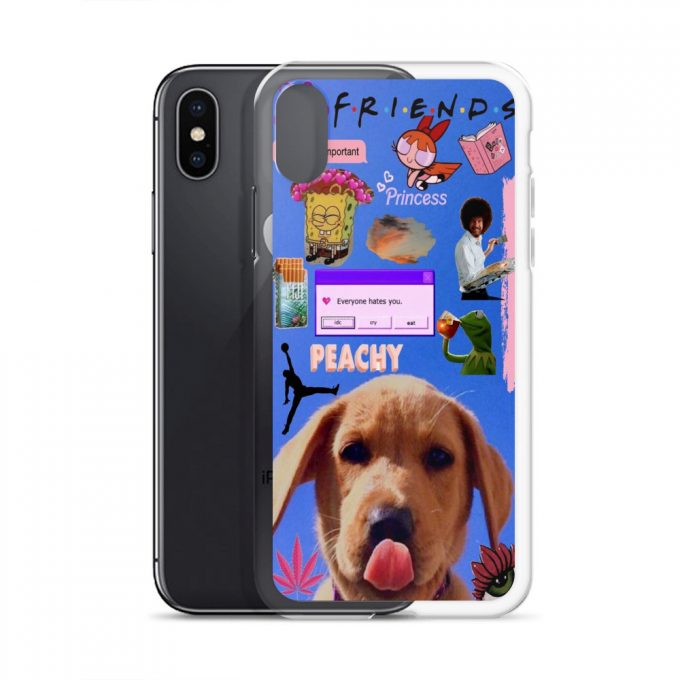 Friends Peachy Collage Custom iPhone X Case