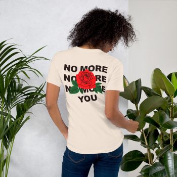 No More You Asthetic Red Rose T Shirt