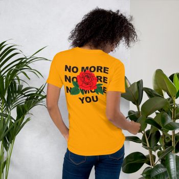 No More You Asthetic Red Rose T Shirt