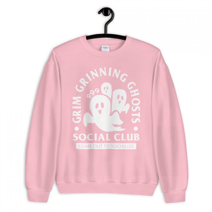 Grim Grinning Ghost Social Club Sweatshirt