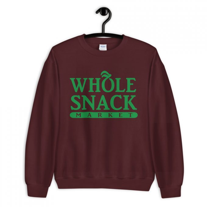 Whole Snack Market Food Fun Sweatshirt