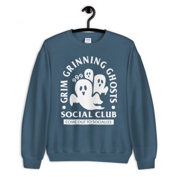 Grim Grinning Ghost Social Club Sweatshirt