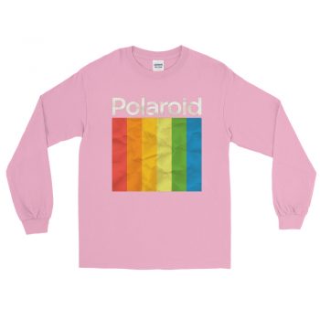 Polaroid Rainbow Color Long Sleeve T-Shirt