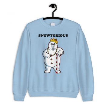 Cheap Snowtorious Big Biggie Christmas Sweatshirt