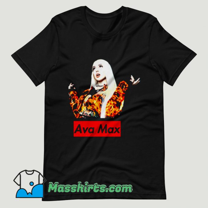 Ava Max Singer T Shirt Design