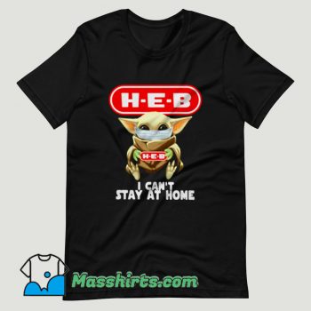 Baby Yoda Hug HEB T Shirt Design