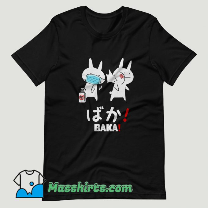 Baka Rabbit Slap Mask Covid 19 T Shirt Design