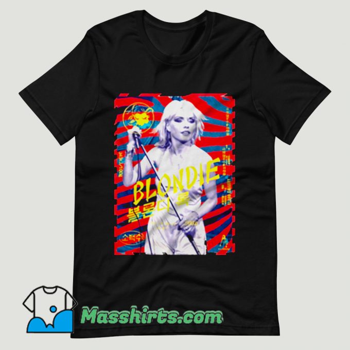 Blondie Debbie Harry Vintage T Shirt Design
