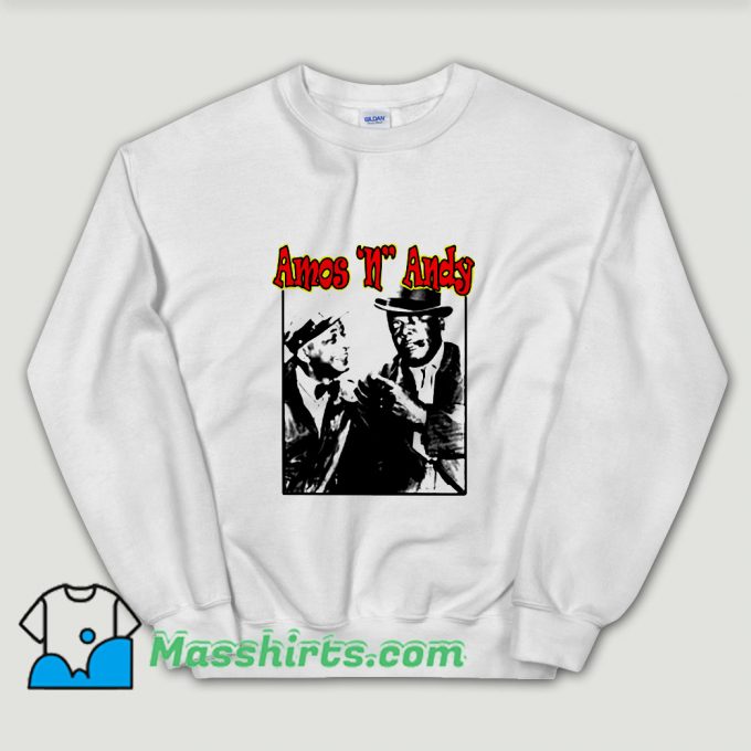 Cheap 1940s Amos N Andy Comedy Show Unisex Sweatshirt