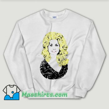 Cheap Dolly Parton Illustration Art Unisex Sweatshirt