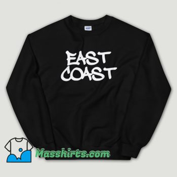 Cheap East Coast Legend Hip Hop Unisex Sweatshirt