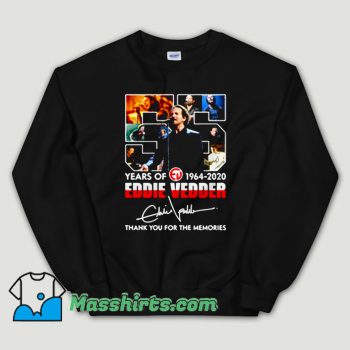 Cheap Eddie Vedder 55 Years Signature Unisex Sweatshirt