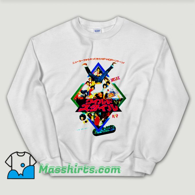 Cheap Hip Hop Graffiti Wild Style Unisex Sweatshirt