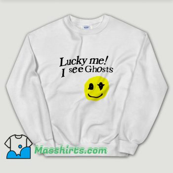 Cheap Kanye West Lucky Me I See Ghosts Unisex Sweatshirt