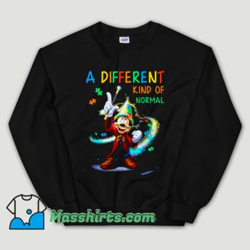 Cheap Mickey A Different Kind Of Normal Unisex Sweatshirt