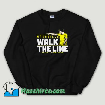 Cheap Nashville Walker The Line Walker Zimmerman Unisex Sweatshirt