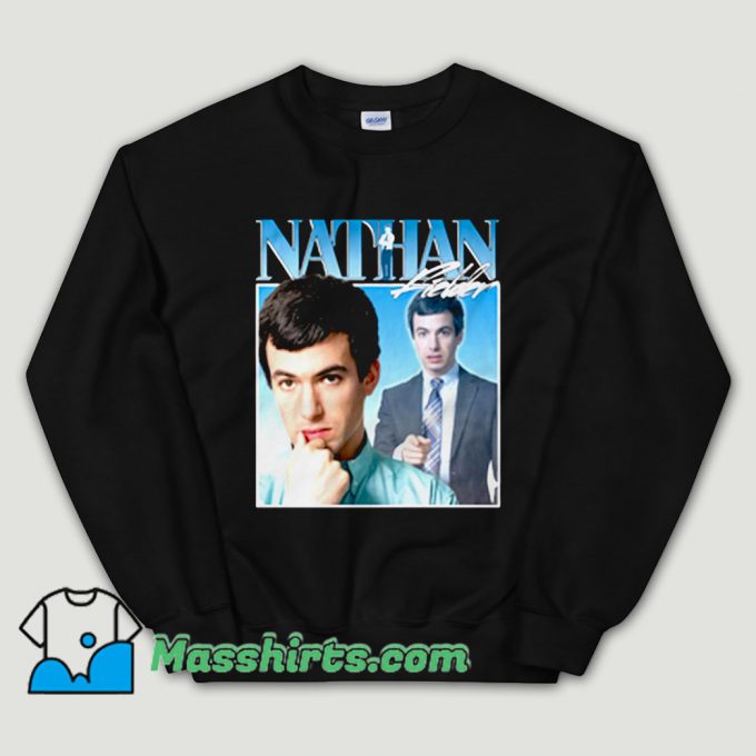 Cheap Nathan Fielder Retro Unisex Sweatshirt