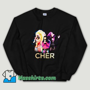 Cheap Retro Cher Tour Unisex Sweatshirt
