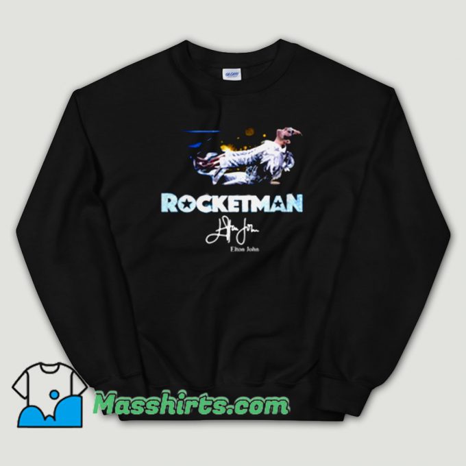 Cheap Rocketman Elton John Signature Unisex Sweatshirt