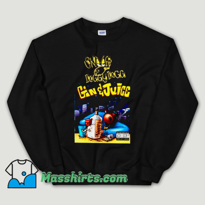 Cheap Snoop Dogg Gin And Juice Unisex Sweatshirt