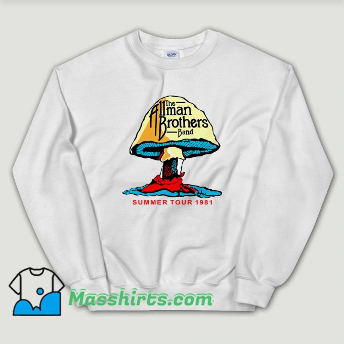 Cheap The Allman Brothers Summer Tour 81 Sweatshirt