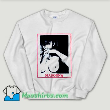 Cheap Vintage 90s Madonna Pop Unisex Sweatshirt