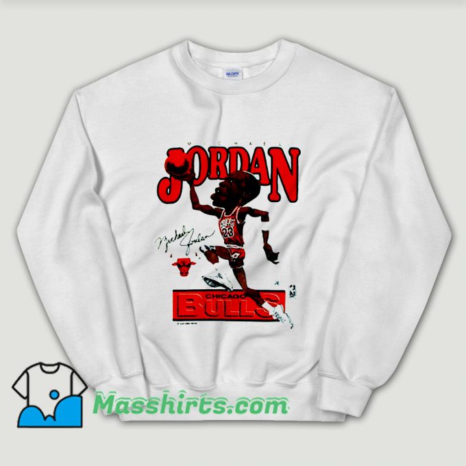 Cheap Vintage Michael JORDAN Chicago BULLS Unisex Sweatshirt