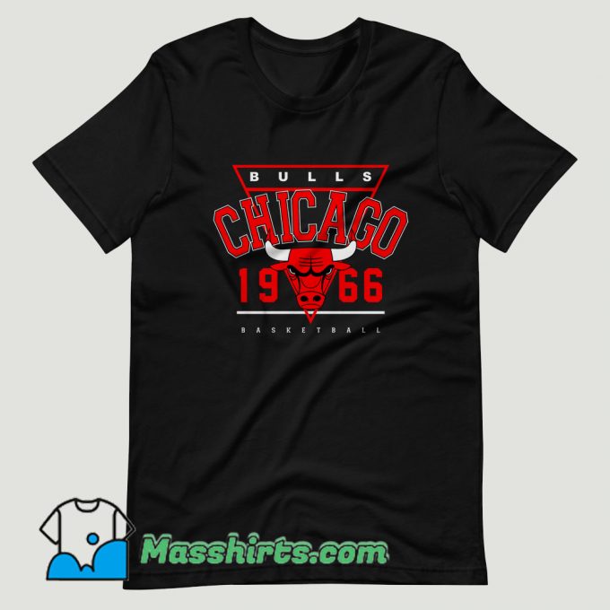 Chicago Bulls 1966 Vintage T Shirt Design