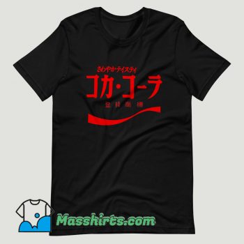 Coca Cola Japanese T Shirt Design