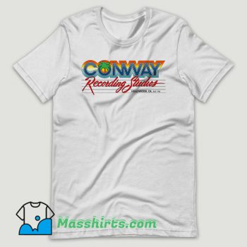 Conway Recording Studios Hollywood T Shirt Design