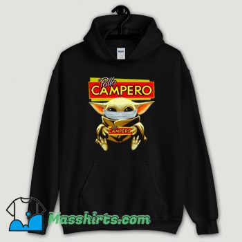 Cool Baby Yoda Mask Pollo Campero I Can’t Stay At Home Hoodie Streetwear
