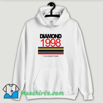 Cool Diamond 1998 USA Skate Hoodie Streetwear