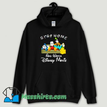 Cool Disney Stay At Home Hoodie Streetwear