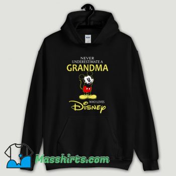 Cool Mickey Mouse a Grandma Loves Disney Hoodie Streetwear