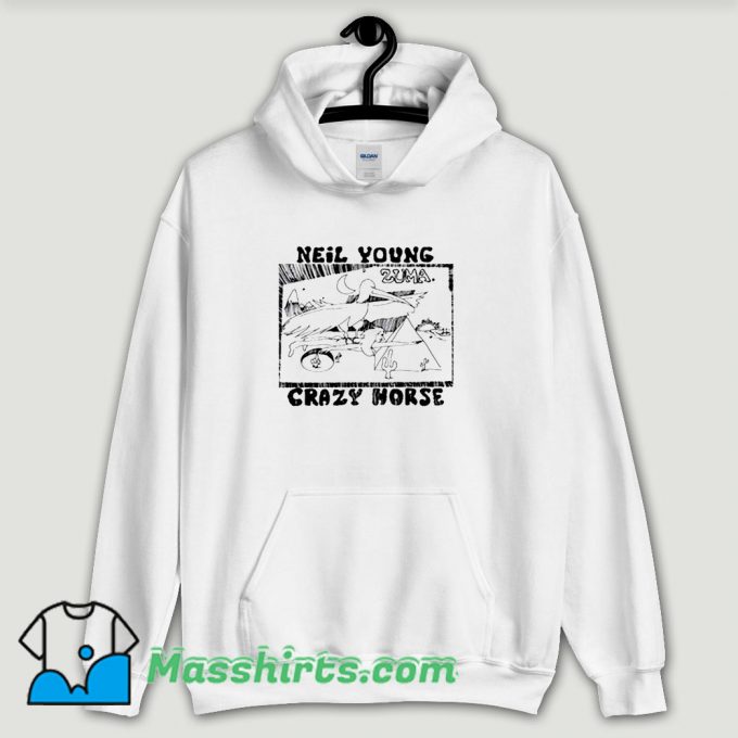 Cool Neil Young Crazy Horse Hoodie Streetwear
